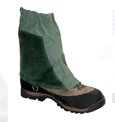 Wilkins Canvas Wide Fit Mens Canvas Puttee Shaped - Leather Lined - Kiwi Workgear